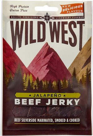 Wild West Beef Jerky Jalapeno 60g