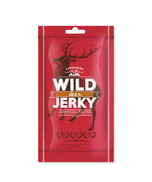 Linnamäe Wild Deer Jerky, 50g