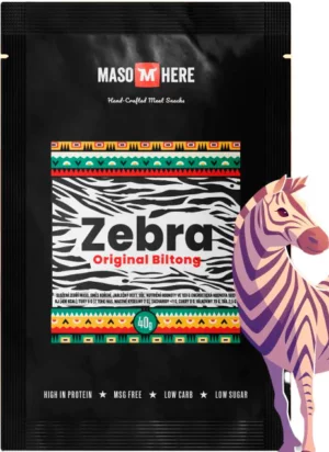 Maso Here Zebra Biltong 40g